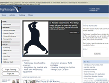 Tablet Screenshot of fightscope.com